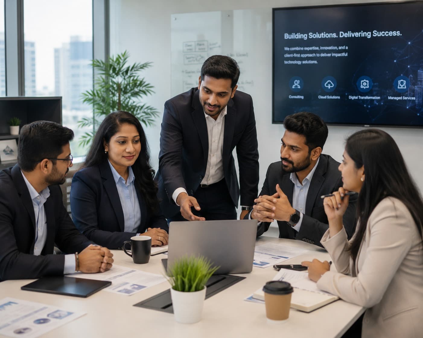 Tech Bridge Solutions — mentoring students with hands-on projects